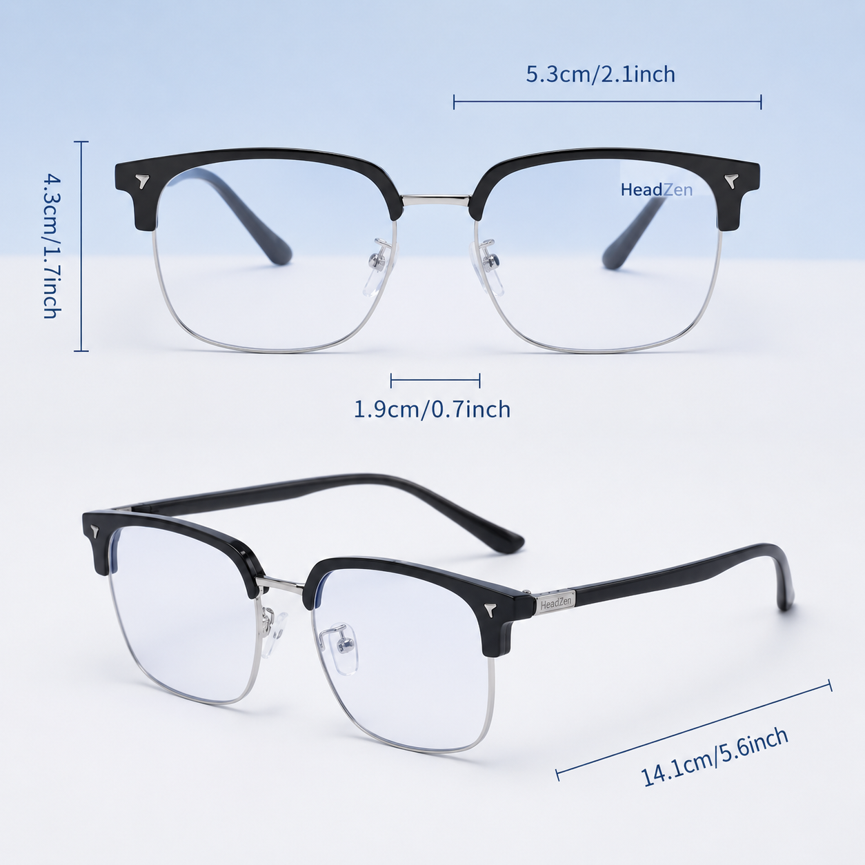HeadZen™ Anti-Blue Light Glasses ( Unisex )