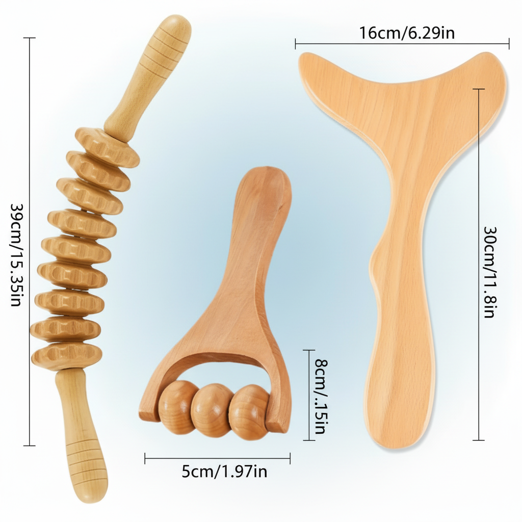 Wooden Massage Set™